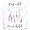 Tribal Pink Stay Wild by Kate Shephard  Wall Tapestry - Americanflat